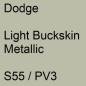 Preview: Dodge, Light Buckskin Metallic, S55 / PV3.